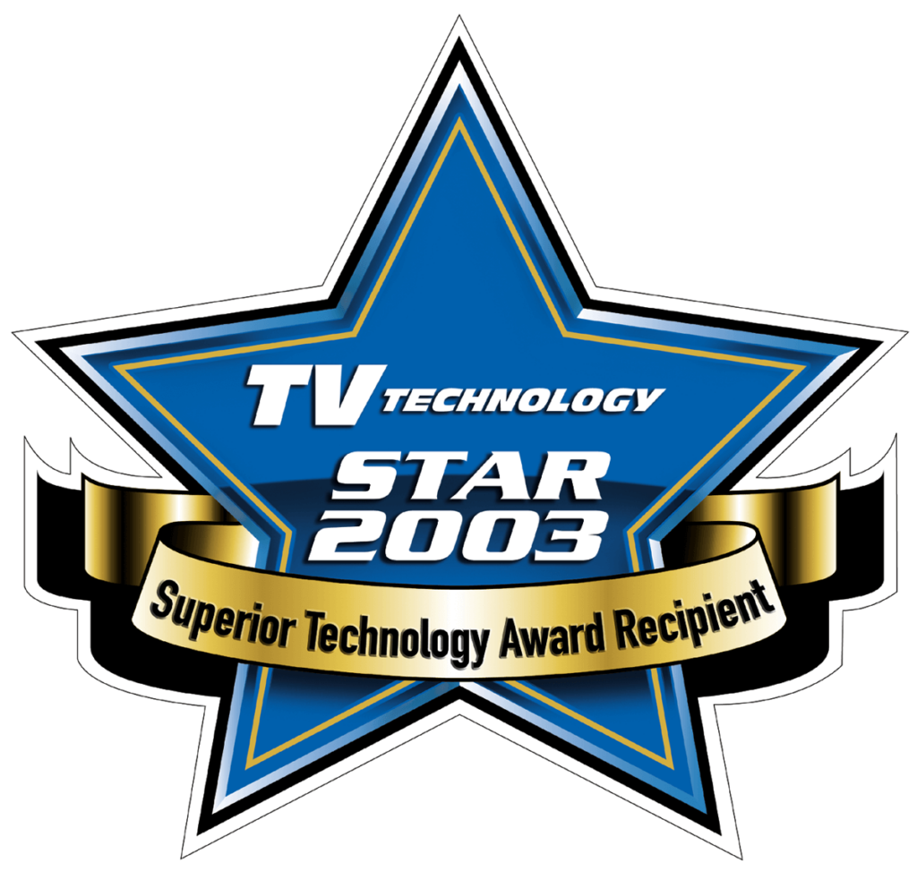 Cobalt Digital STAR Award from 2003