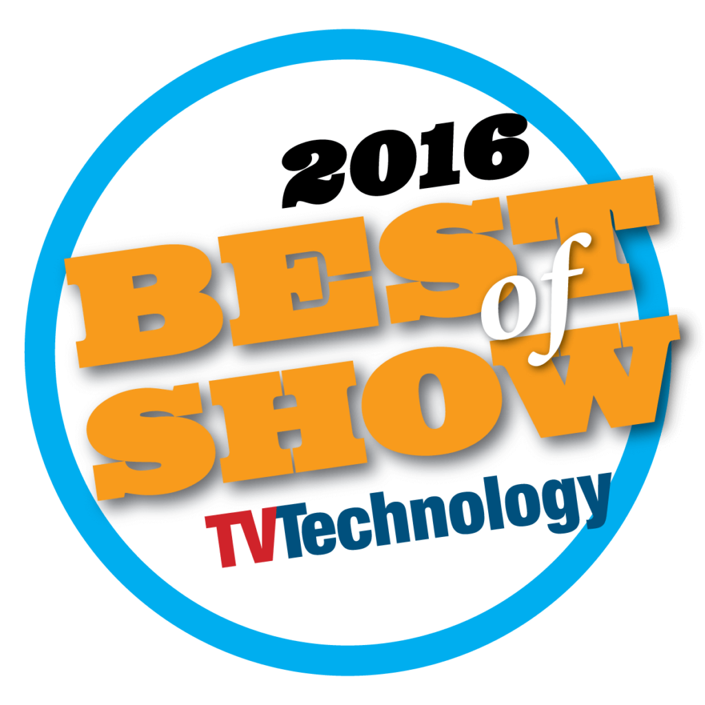 Cobalt Digital Best of Show Award from 2016