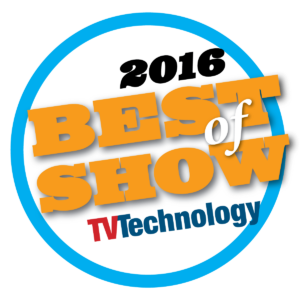 Cobalt Digital Best of Show Award from 2016