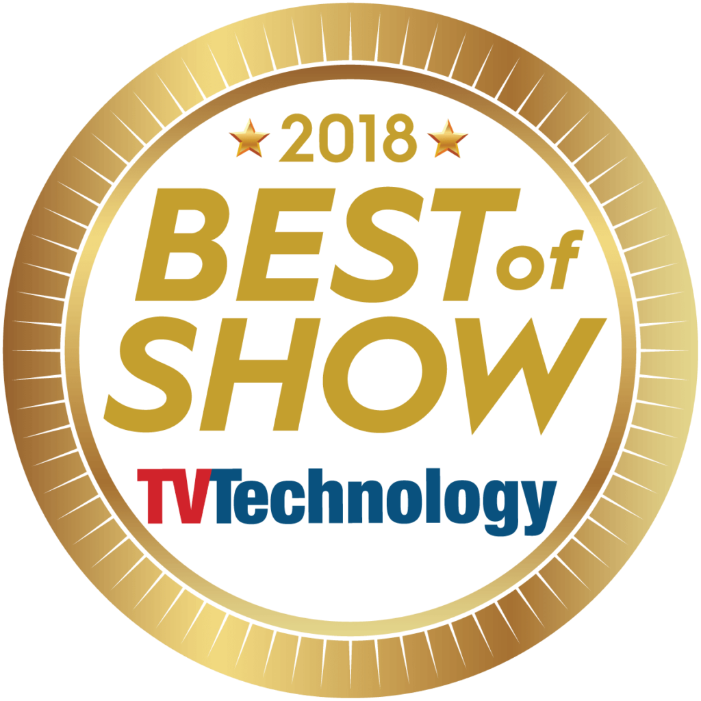 Cobalt Digital Best of Show Award from 2018